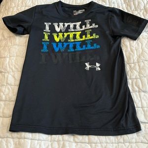 Under armor black size 7/8.